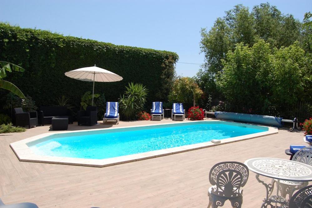 Chambre Seville - Mas Saint-Louis - Piscine Chauffee Ег-Морт Екстер'єр фото